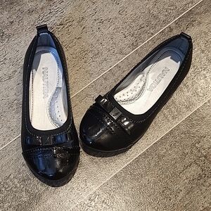 Nautica Black Kids Dress Shoes